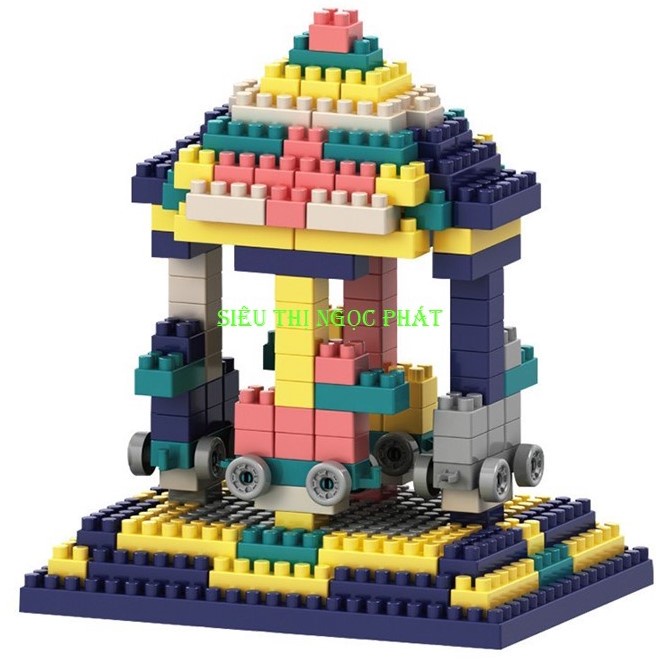 HỘP LEGO 520 CHI TIẾT SÁNG TẠO CÙNG BÉ YÊU_ CÀNG CHƠI CÀNG THÔNG MINH