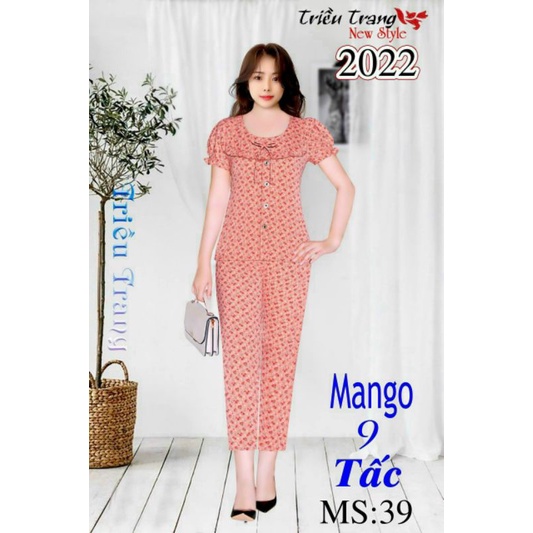 Mango hoa nhí 9 tất màu ngẫu nhiên