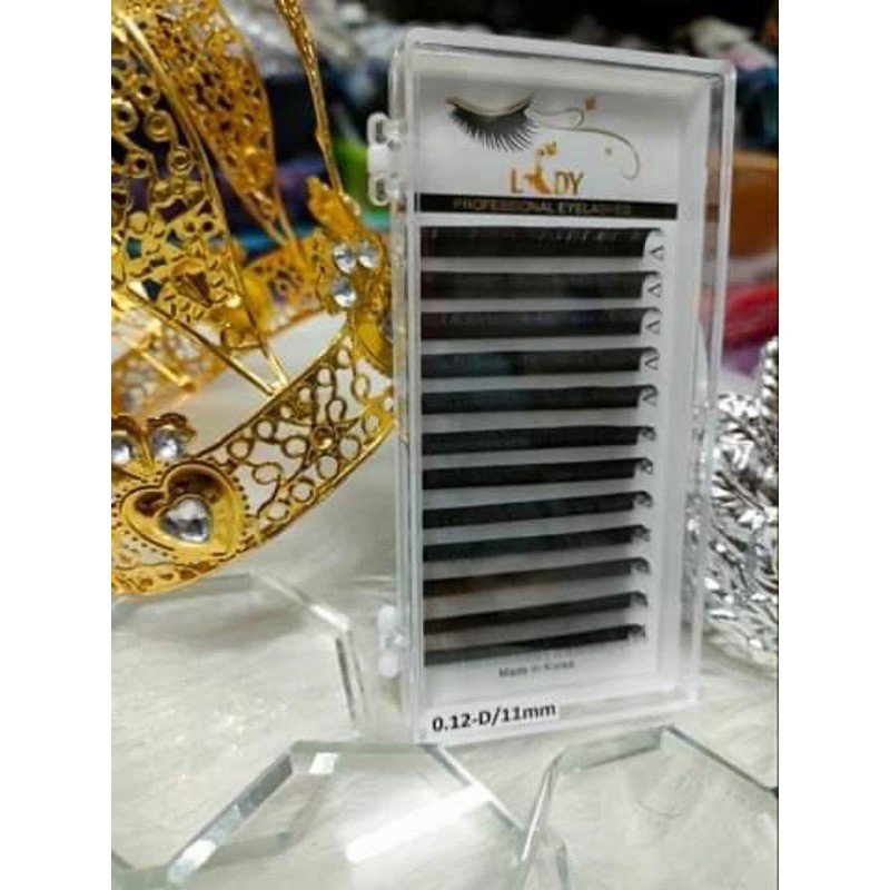 Mi lông chồn nối bắt keo nối tạo fan volume hay classic thiết kế
