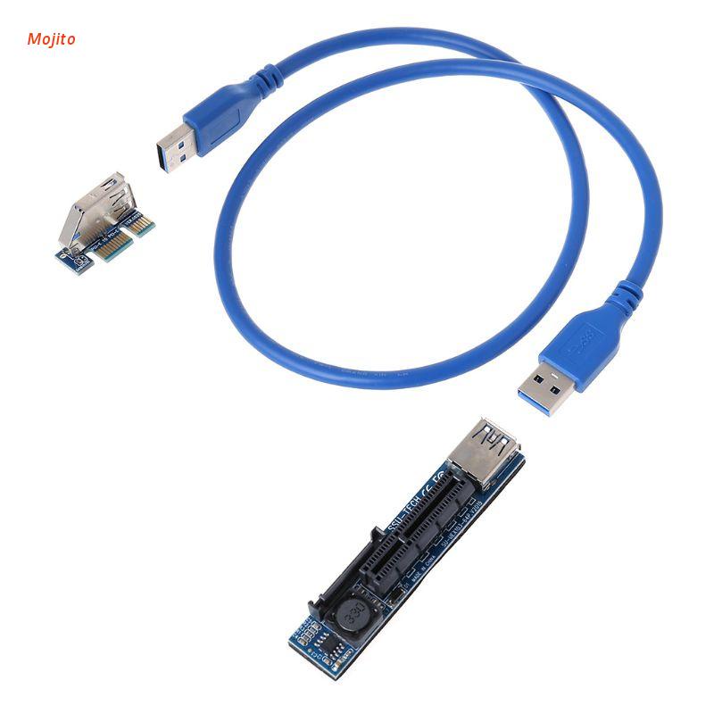 Card Mở Rộng Usb 3.0 Pci E Riser Pci E Riser Pci Express X1 Sang X4 Khe Cắm Thẻ