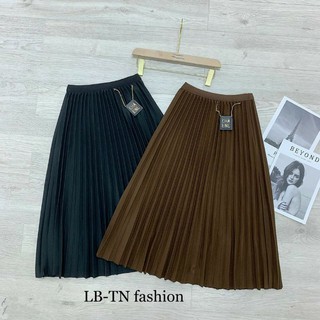 Chân váy xếp ly xích