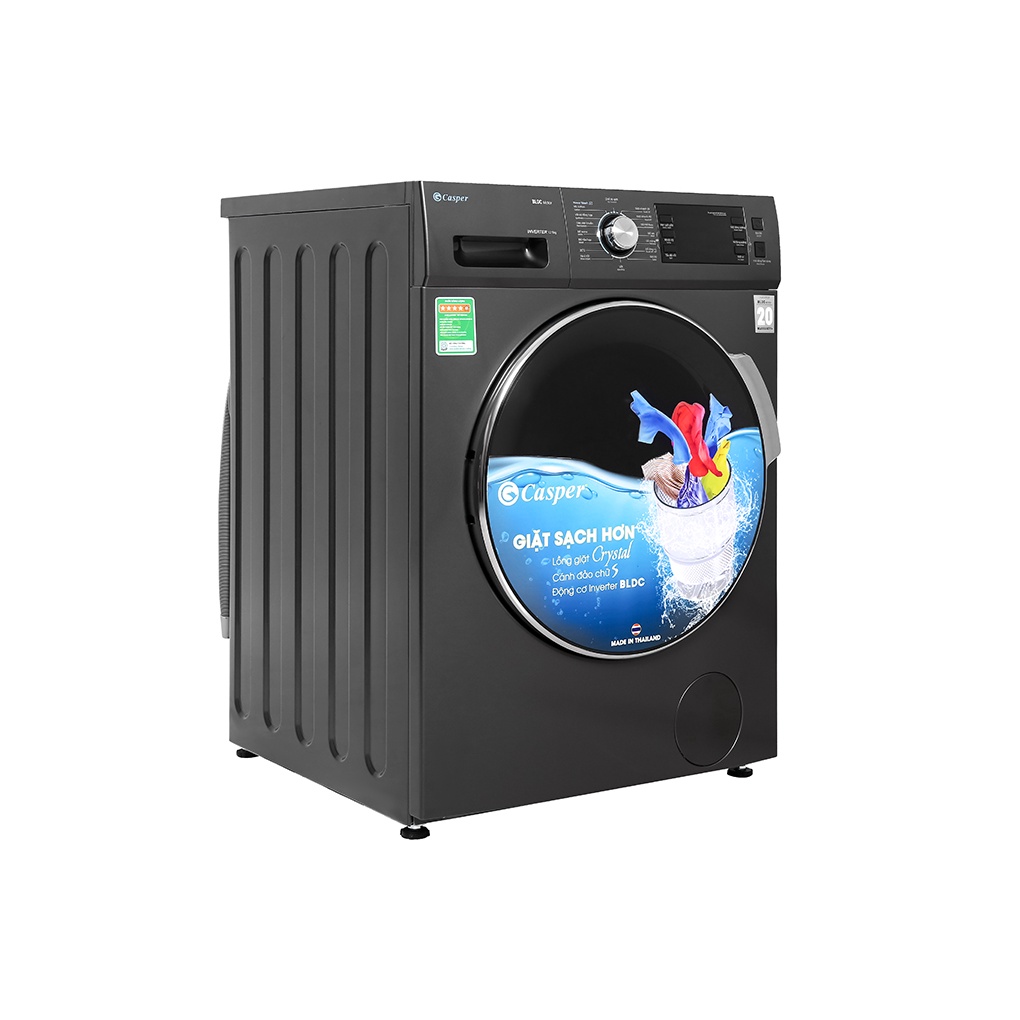 Máy giặt Casper Inverter 12.5 kg WF-125I140BGB