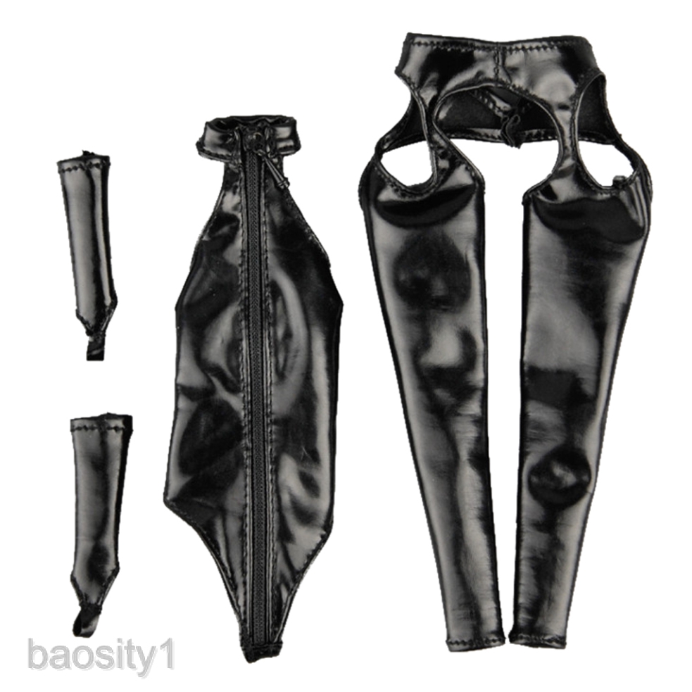 [Baosity1] 1: 6 Đai Nịt Bụng Màu Đen Phụ Kiện Cho Mô Hình Nhân Vật Phicen CG CY Girl 12 &quot;