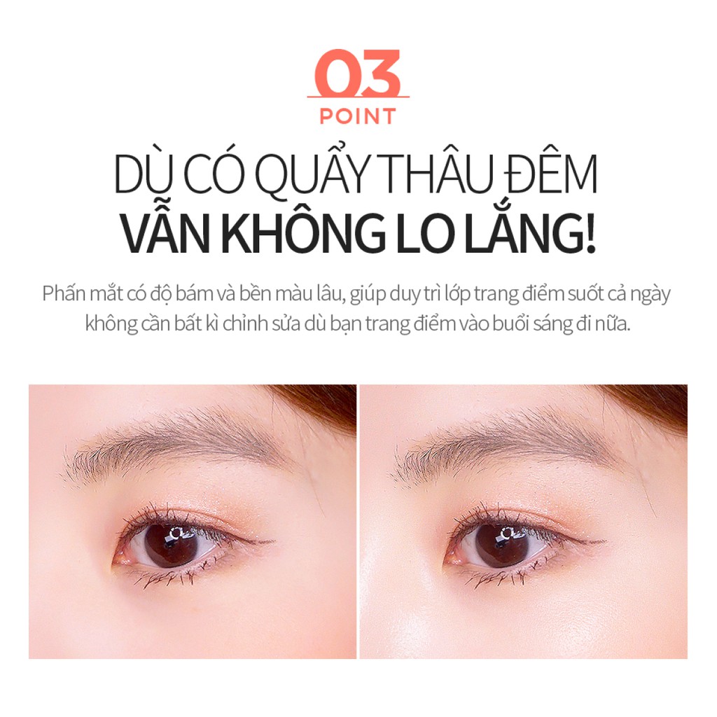 Phấn Mắt Lime Color & Eyes Single Shadow 1.4g (Nhũ Ít)