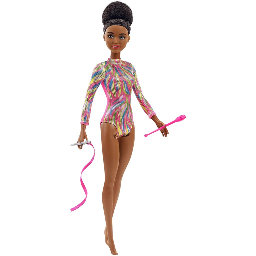 MỚI 2021 Barbie Nghề Nghiệp Vận Động Viên Thể Dục Thẩm Mỹ Career Doll Rhythmic Gymnast