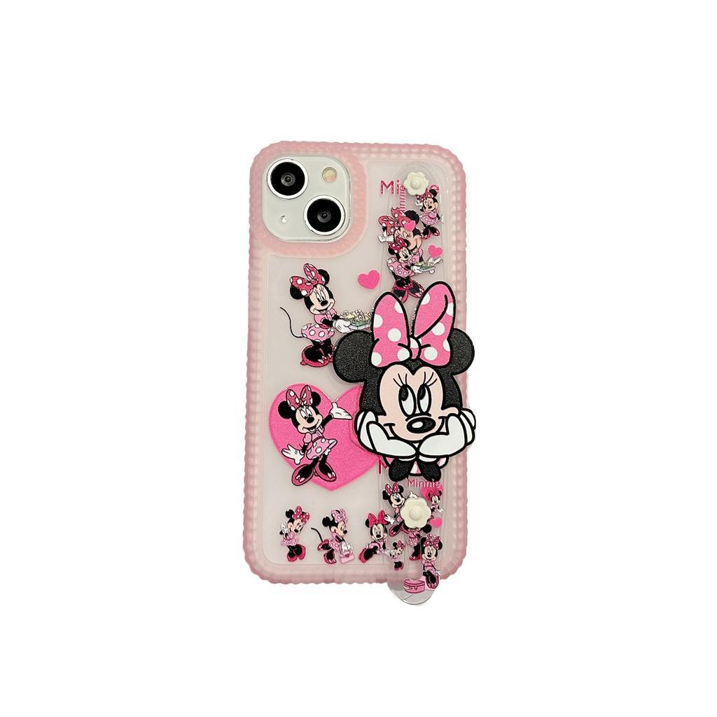 Ốp Lưng ChốNg SốC HìNh ChuộT Mickey Và Minnie Cho iPhone 14Promax 14Pro 14 13Promax 13Pro 13 12 11
