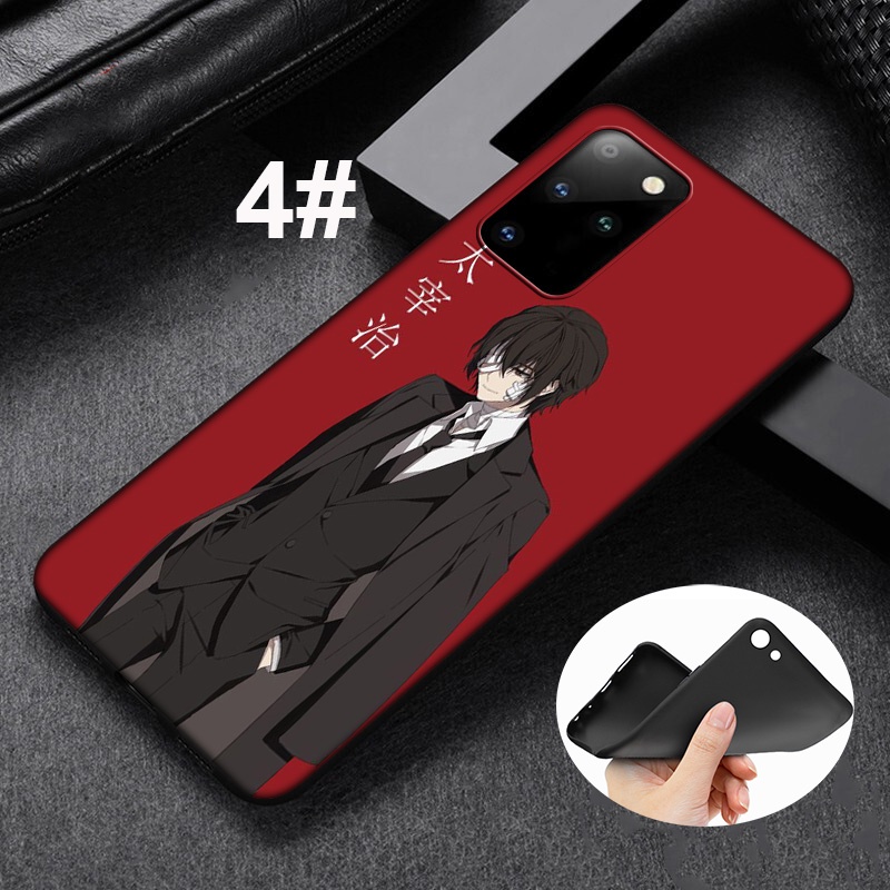 Ốp điện thoại silicon dẻo họa tiết hoạt hình Bungou Stray Dogs cho XIAOMI REDMI S2 9T 9A 9C NFC 9 PRIME 10 K40 PRO 10X 09