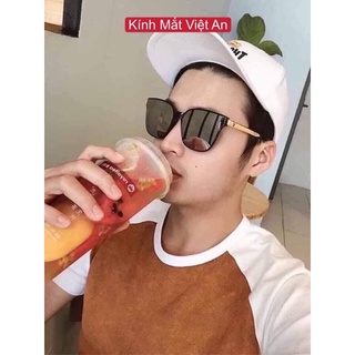 Kính mát nam nữ chữ V GM siêu hot, chống tia UV- from vuông thời trang