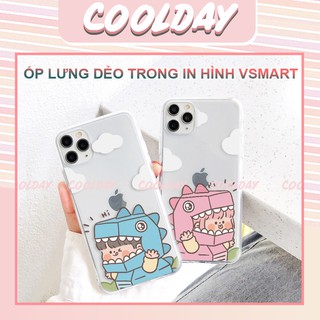 [VSMART]Ốp Lưng In Hình Couple Khủng Long Vsmart Joy 4 JOY 3 Active 3 Bee Live Star 4 Joy1 Joy 2 Plus Actve 1+ Dẻo Trong