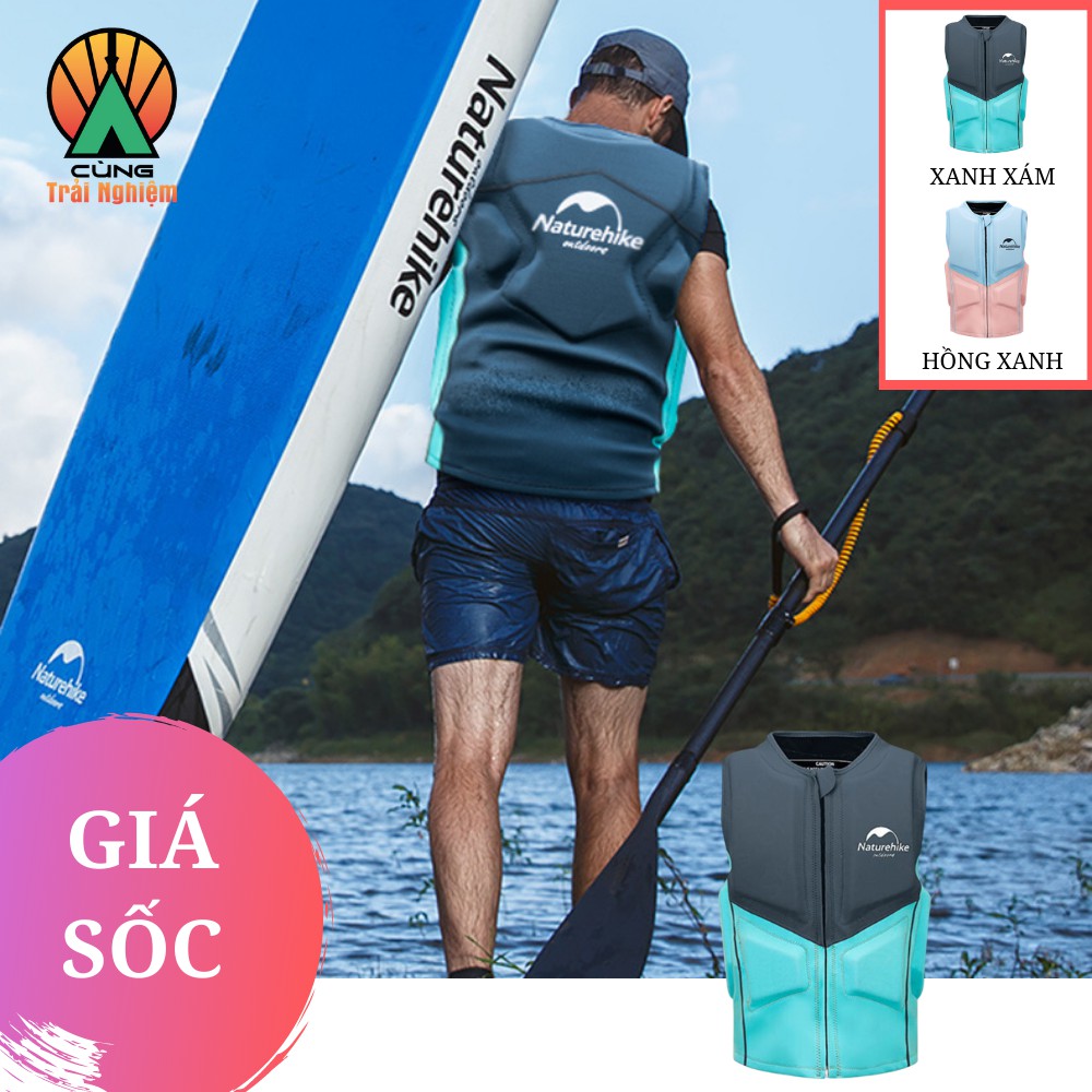 Áo Phao Naturehike Dành Cho Nam Nữ Chất Liệu Cao Su Neoprene Cao Cấp NH20SP001