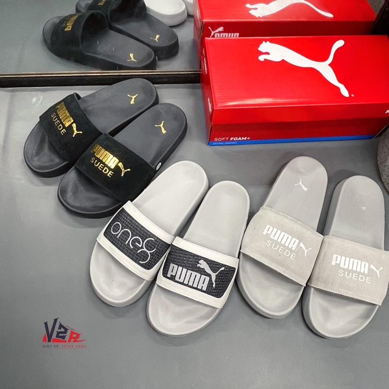 Dép Puma Đen, Xám, mang cực đẹp, cực êm