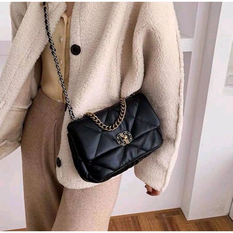 Túi Xách Nữ Đeo Chéo Ulzzang Da Mềm Đẹp Siêu Hot