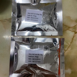 Men đầu bếp Saf-Instant đóng gói 20g