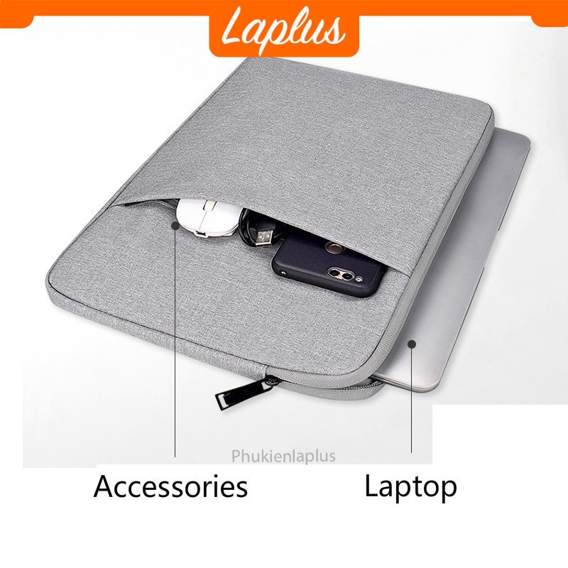 Túi chống sốc dành cho Laptop / Macbook - 2 ngăn chất liệu kháng nước bền bỉ | BigBuy360 - bigbuy360.vn