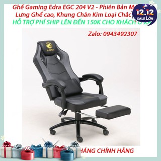 Ghế Gaming E-Dra Jupiter M EGC204 V2 - Phiên bản nâng cấp mới với chân thép và lưng ghế cao - Bảo hành 12 tháng