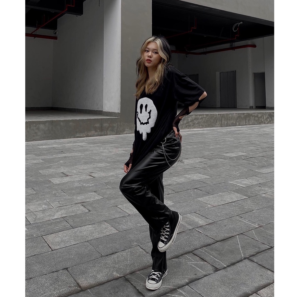 REUNION R'FACE Tee - Áo thun R'FACE thêu xù cao cấp chính hãng REUNION