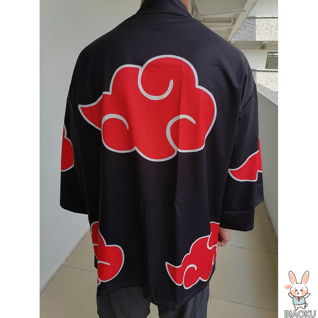 Áo Khoác Kimono In Họa Tiết Naruto 3d Cá Tính Cho Nam Và Nữ