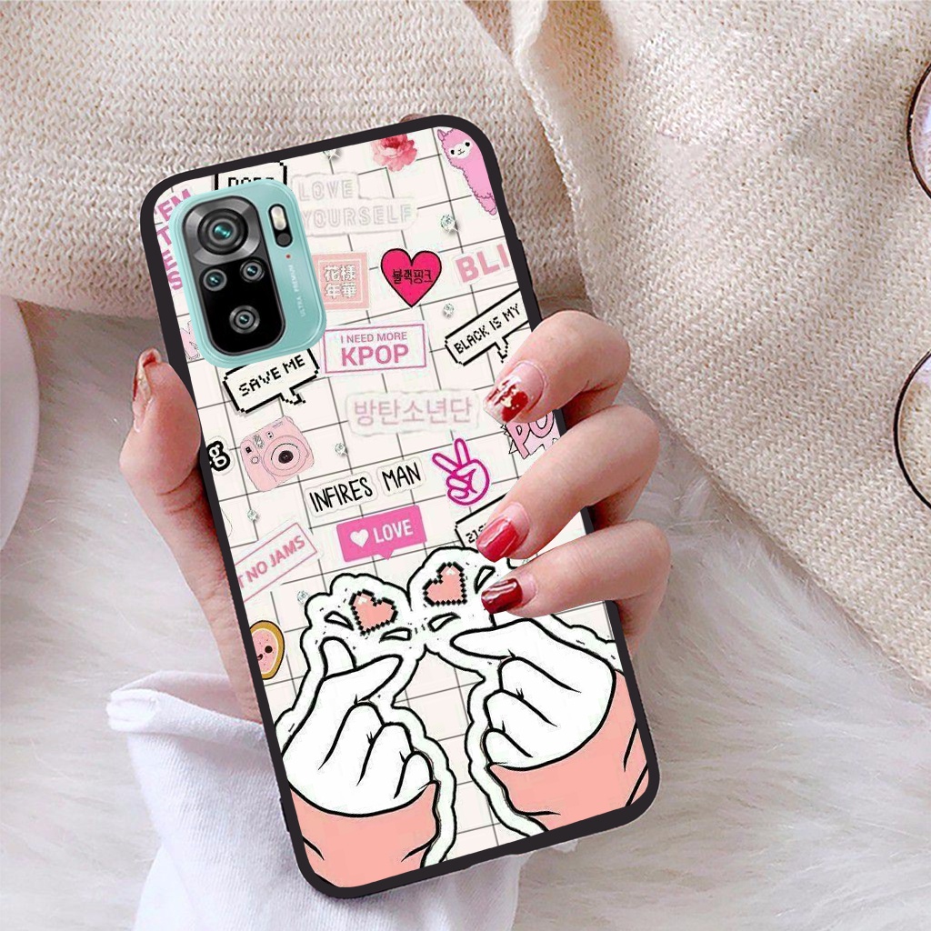 Ốp lưng Xiaomi Redmi Note 10 4G viền dẻo TPU BST Phong Cách Freedom