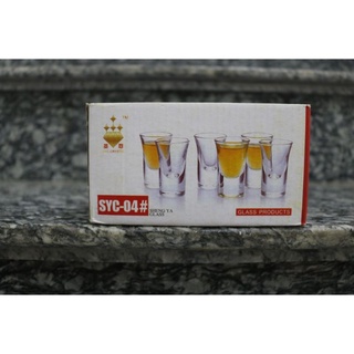 Bộ 6 chén, ly uống rượu cực sang