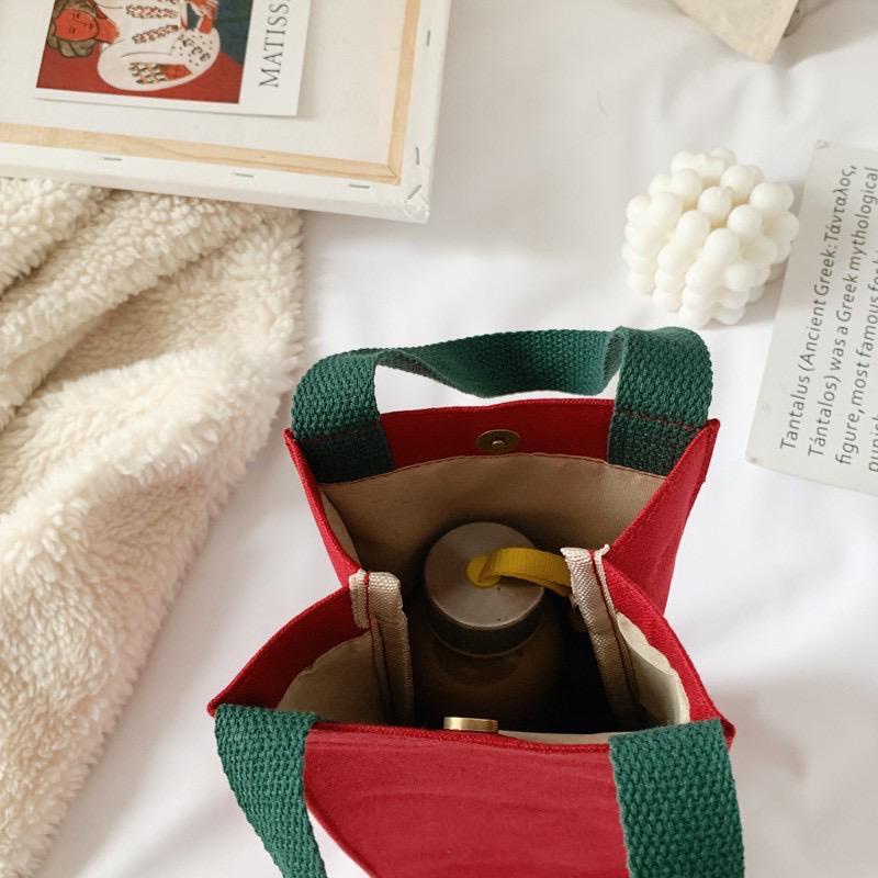 Túi chứa bình nước Starbucks cỡ nhỏ mang đi tiện dụng