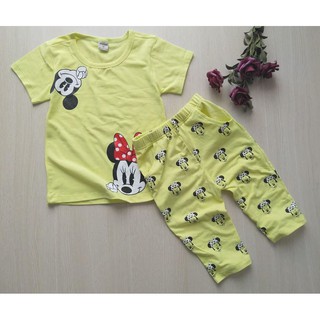 Bộ quần lửng bé gái size 20-40kg