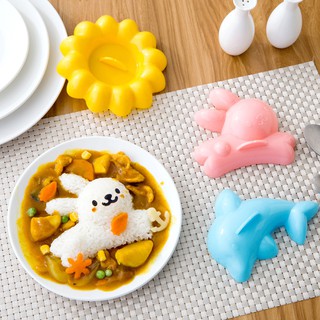 Set 4 khuôn làm cơm nắm dễ thương