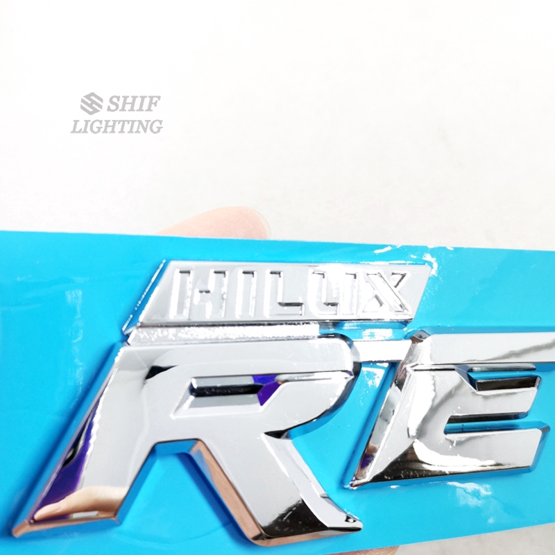 Miếng dán kiểu logo HILUX REVO trang trí xe TOYOTA REVO