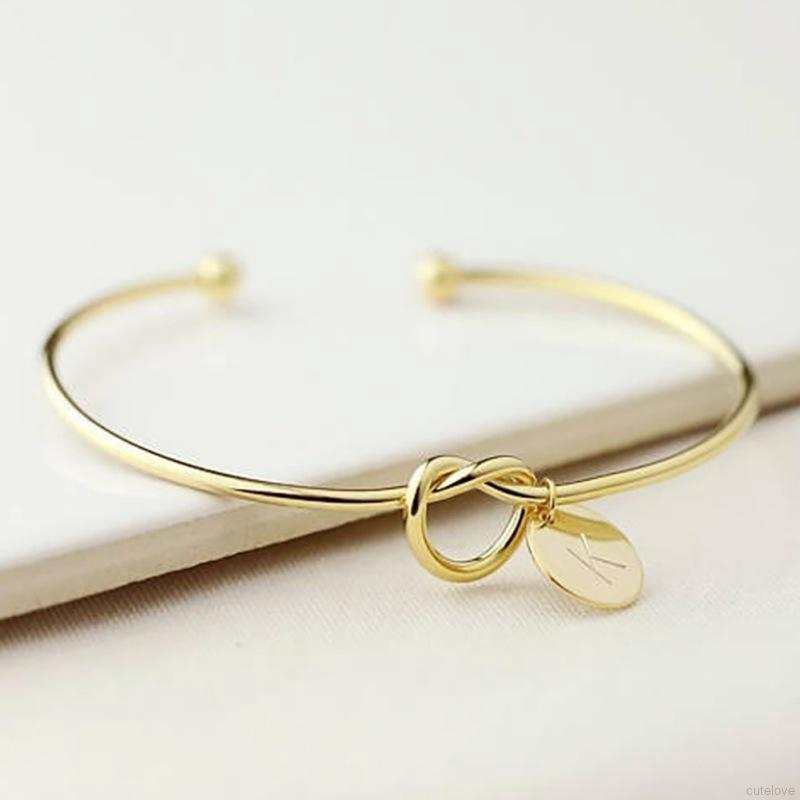 Vòng Tay Hợp Kim Mặt Chữ Cái Đơn Giản Thời Trang | BigBuy360 - bigbuy360.vn
