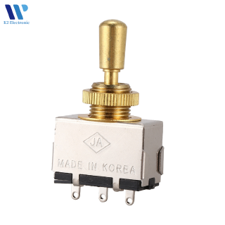 Công Tắc 3 Chiều Cho Đàn Guitar Điện Le Paul (Vàng) (K2V)