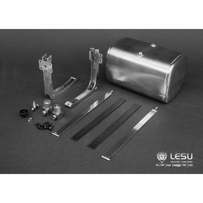 Bình dầu mô hình lesu DPS000156 1/14 dài 119mm