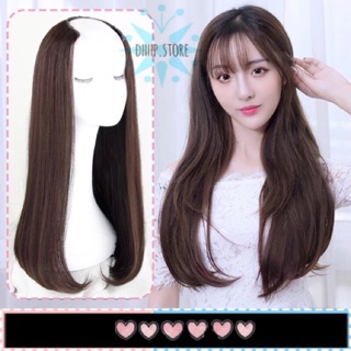 Tóc Giả Kẹp Cúp Đuôi Chữ U