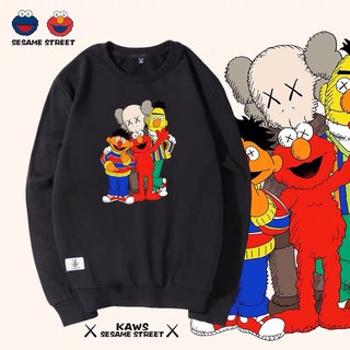 Áo nỉ KAWS X SESAME STREET SWEATER