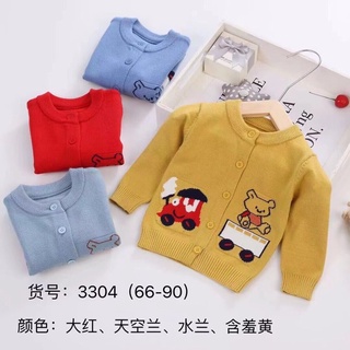 Áo Len Cài Khuy Cho Bé Trai Và Bé Gái