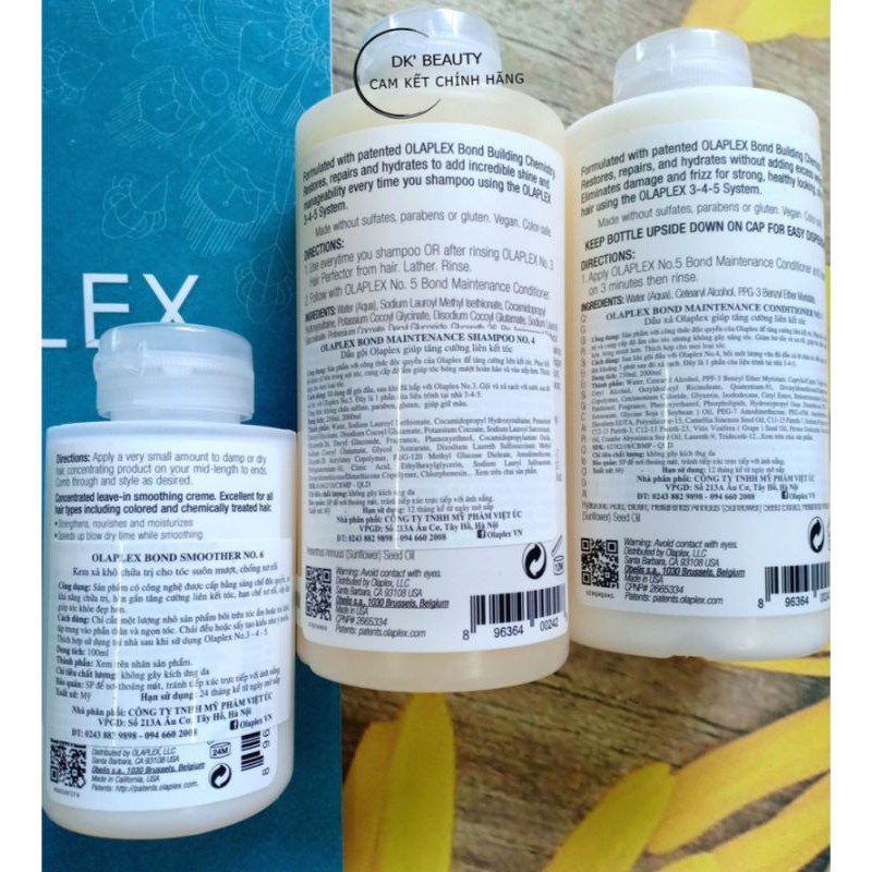 🥇 Gội Xả Olaplex Số 4 5, Xả Khô Olaplex Số 6 Hàn Gắn Liên Kết Tóc | BigBuy360 - bigbuy360.vn