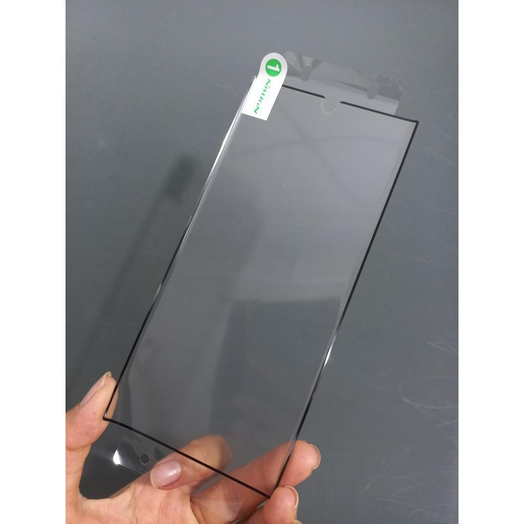 [s22 Ultra] Bộ 2 miếng phim dán dẻo full màn hình viền đen cho S22 Ultra Nillkin curved screen protective film