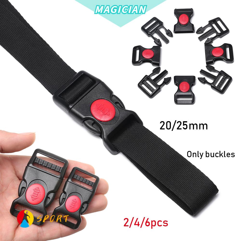 Set 2/4/6 Khóa Nhựa 20/25mm Cho Dây Đeo Balo