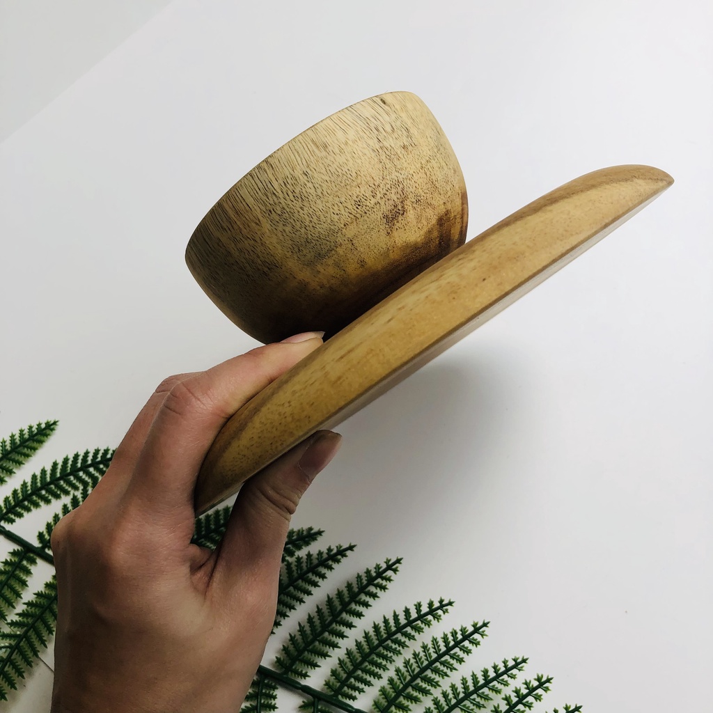 Đĩa Cao Gỗ Keo Đựng Bánh Gato, Bánh Ngọt, Hoa Quả, Cake Stand, Mâm Bồng