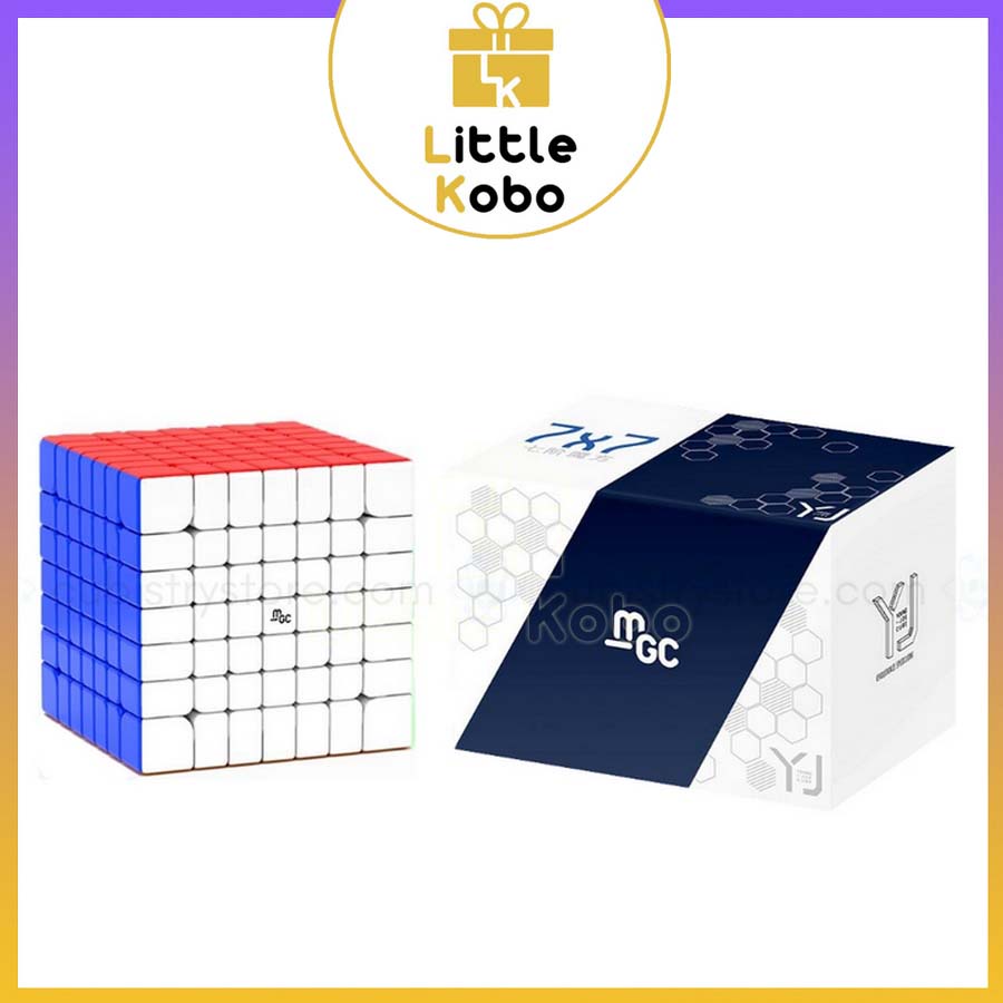 Rubik 7x7 YJ MGC 7x7 Có Nam Châm Stickerless Rubic Không Viền 7 Tầng Đồ Chơi Trí Tuệ