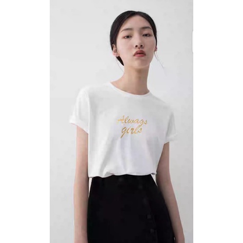 Áo thun nữ cổ tròn chất cotton cao cấp xịn đẹp giá tốt hot hit bán chạy