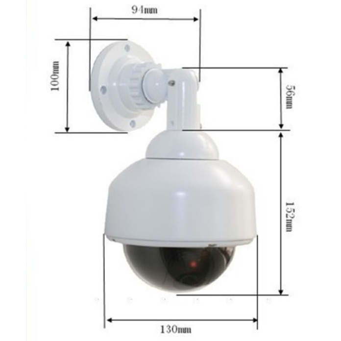 Camera an ninh giả MÔ HÌNH chống trộm, doạ nhân viên có đèn led báo