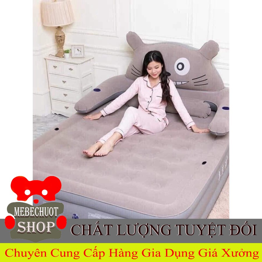[ sale mùa hè] GIƯỜNG HƠI HÌNH THÚ CAO CẤP 3 tầng cao cấp ( tặng kèm bơm điện và gối) .