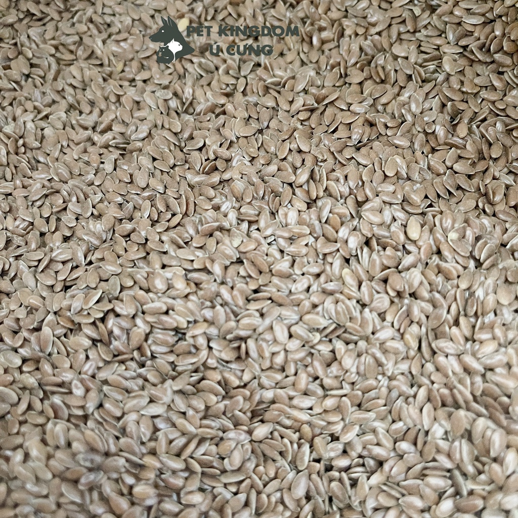 Thức ăn hamster hạt lanh nâu