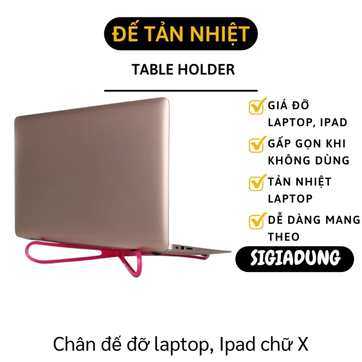 [SGD] Giá Đỡ Laptop - Đế Nâng Và Tản Nhiệt Máy Tính Xách Tay Hình Chữ X Gấp Gọn 8982