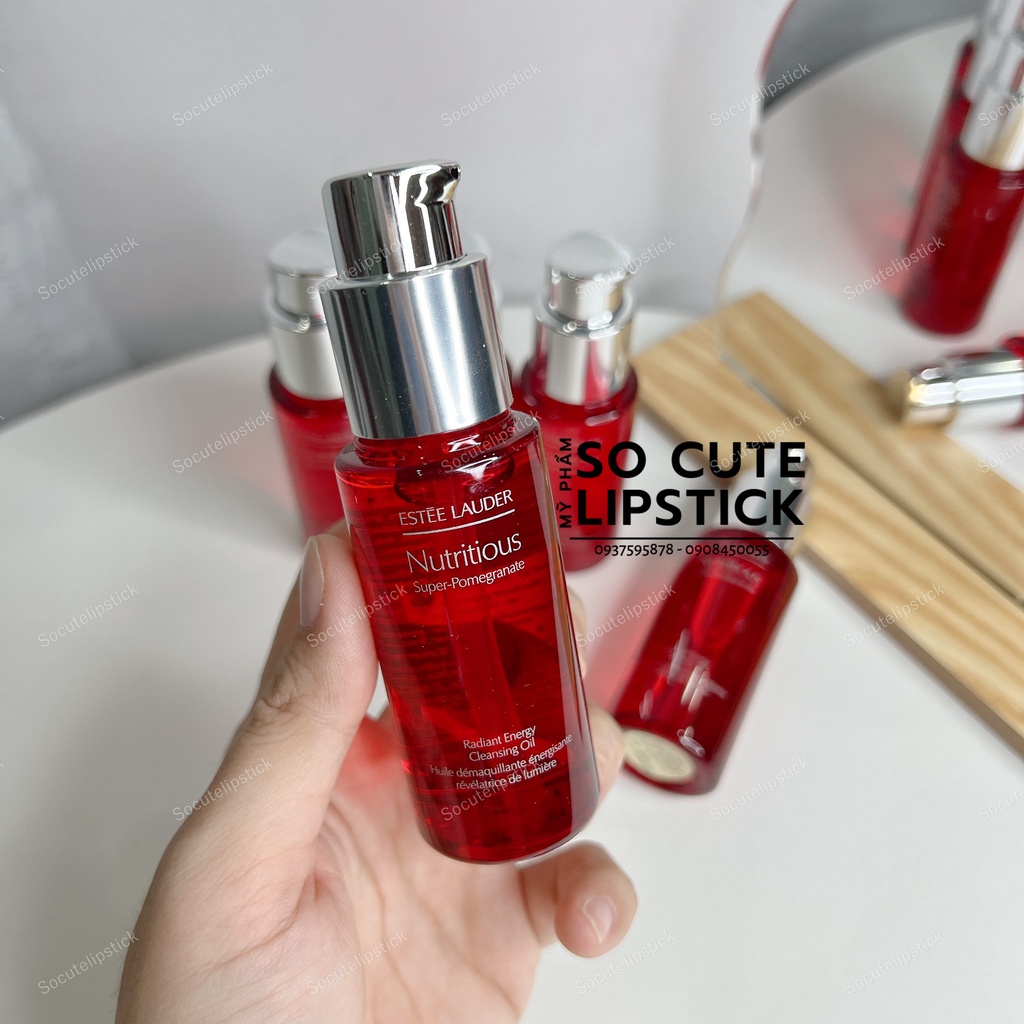 Dầu Tẩy Trang Esstee Lauder Nutritious Super-Pomegranate Radiant Energy Cleansing Oil 30ml