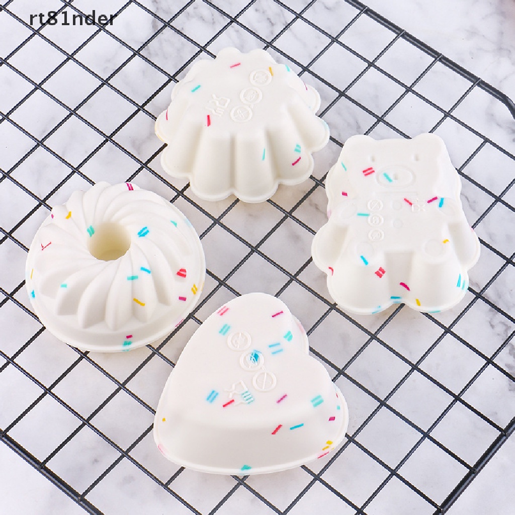 Rt Khuôn Silicon Làm Bánh Muffin Cupcake / Muffin DIY Dễ Thương Cho Nhà Bếp