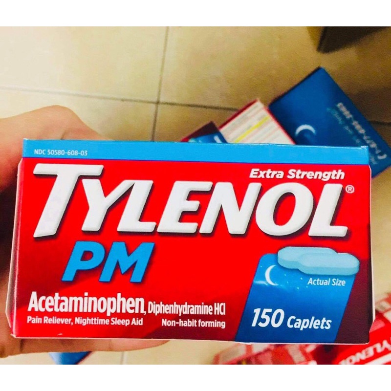 [CHỈ BÁN HÀNG MỸ] TYLÊNOL 24V 100V 225V 325 Viên 500MG - TYNÊNOL 650MG 290 Viên - SIRO 2-11T