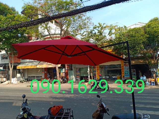 DÙ LỆCH TÂM 3 MÉT MẪU MỚI KHUNG SƠN TĨNH ĐIỆN HÀNG CAO CẤP bảo hành 12 tháng
