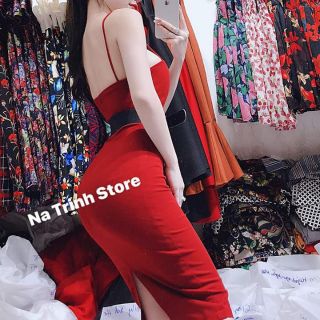 Đầm body 2 dây