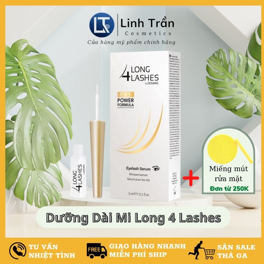 Serum dưỡng mi dài và dày 4 Long Lashes nội địa BaLan
