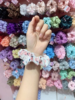 Scrunchie quả cam - quả đào (ocsenshop)